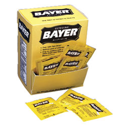 First Aid Bayer Aspir 2/pk 50pk/bx