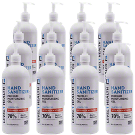Preventix Healthcare Gel Hand Sanitizer Pump Bottles